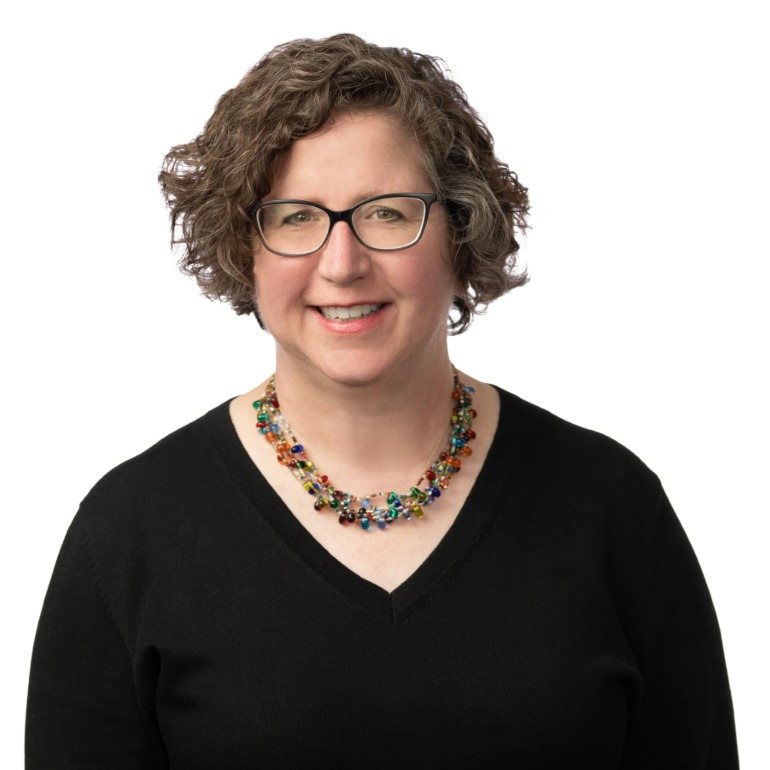 Erin Dougherty Foley, Partner at Seyfarth Shaw LLP seen in a full black outfit